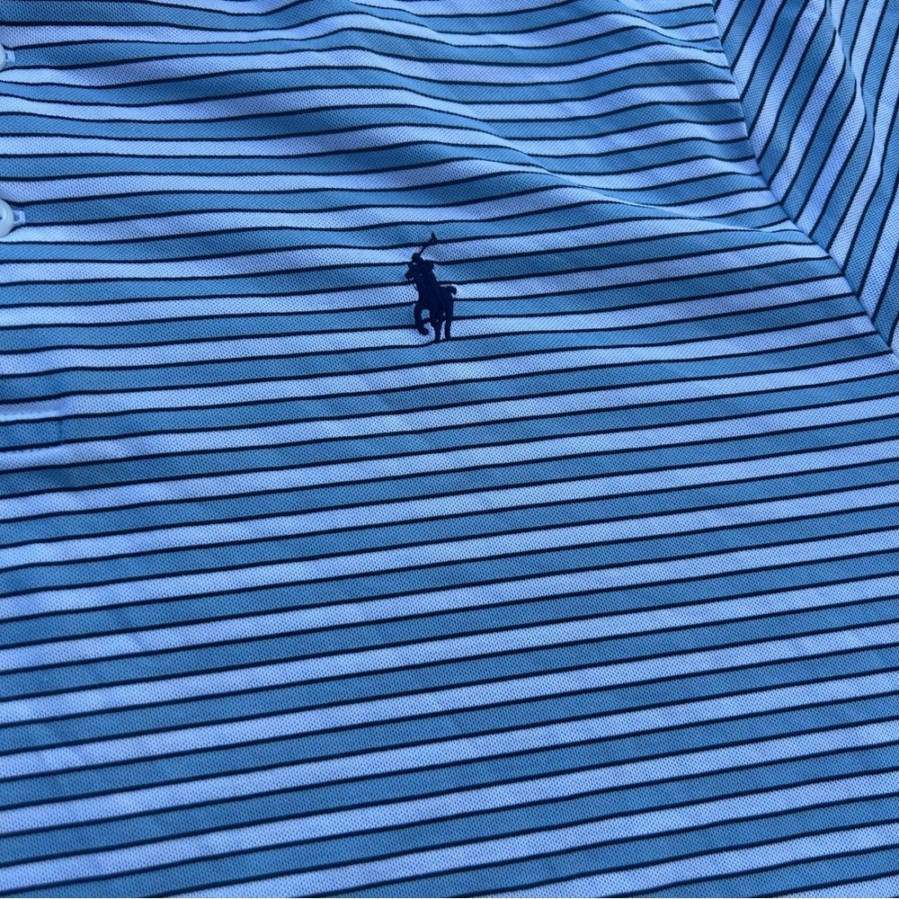 Polo by Ralph Lauren Blue Striped Polo Shirt - Picture 2 of 7